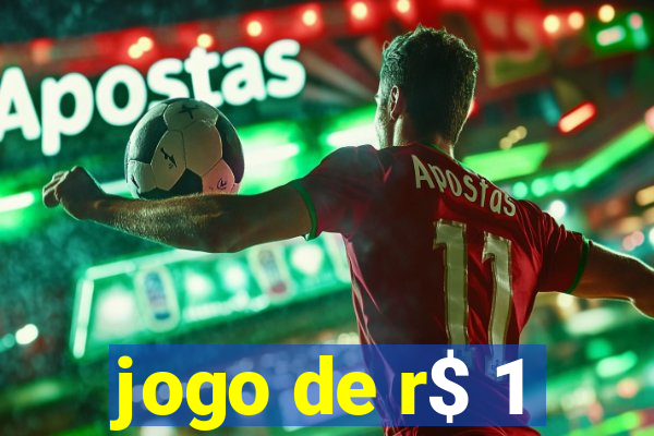 jogo de r$ 1